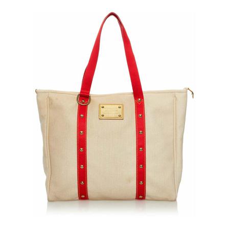Louis Vuitton Vintage Pre-owned Tote Tass , Bruin , Dames , Maat: ONE Size Vintage Tassen