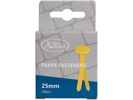 ACTUAL Påsnit 25mm 100/fp - Lyreco - Kontorsmaterial - Arkivering och kontorsförvaring - Arkiveringstillbehör
