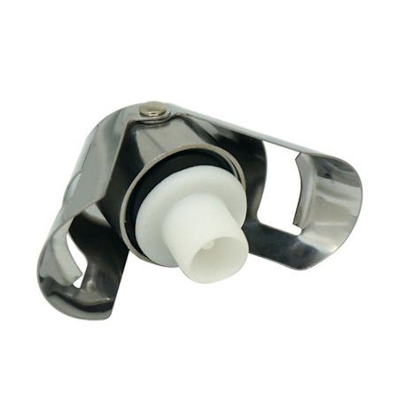 Långt stycke Champagne-korkar, set med rostfria vinstoppare, återanvändbar champagne-propp för att hålla vi