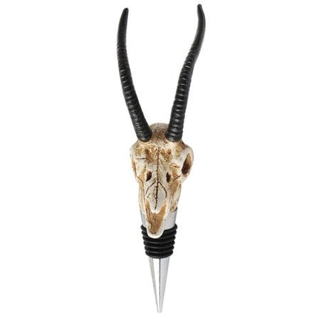 Eläimen kallo viinipullon korkki Antilooppi Puhveli Tiiviste Plug Tool null - A