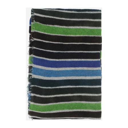 Faliero Sarti Scarf with fringed edges , Zwart , Dames , Maat: ONE Size