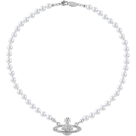 Gyllene silverpärlhalsband, Acsergery diamantvita pärlhalsband kristallrhinestone present