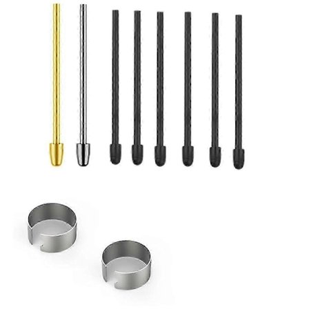 Upeat metalliset kynänkärjet/kärjen korvaus Galaxy Tab S9/S9FE+/S9 Ultra/S8/S8+/S8 Ultra/S7 FE/S6 Lite/S22/S23 Ultralle