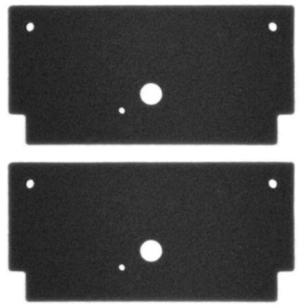 Bosch 12022801 -kuivausrummun PU-suodatin 2-pakkaus