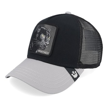 Goorin Bros. - Black - trucker - Cap - The Black Panther Brutalism Black/Dark Grey A-Frame - Hatstore