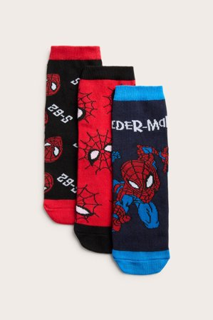 Kappahl | 3-pk. sokker Spider-Man | Mørkeblå