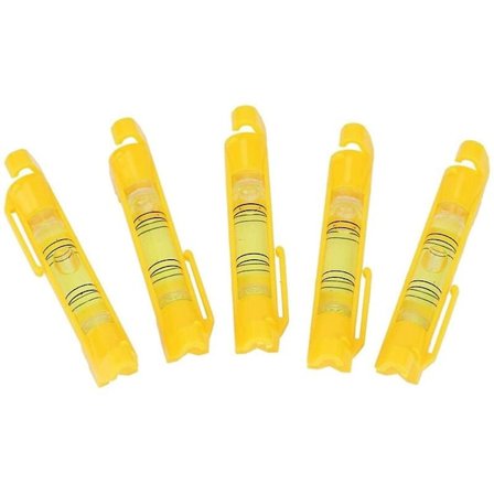 Mini Præcisions Vaterpas med Snor, med Støbte Kroge Snorevaterpas, Tagrende kompatibel med Murerarbejde VVS