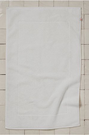 Pure - Badrumsmatta Premiumsoft 50x80 cm - Vit - Badrumsmattor - 50X80 - Från Homeroom