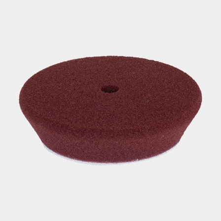 Polijstschijf MarineBrothers Gelcoat Medium Burgundy, Ø100 mm, medium hard, geschikt voor steunpad Ø75 mm
