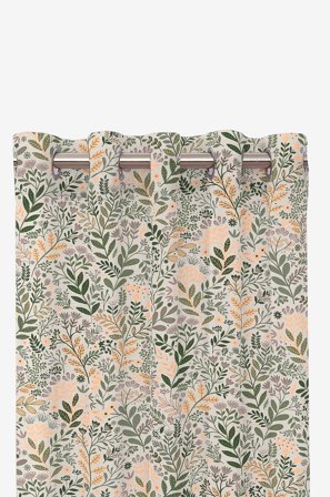 Redlunds - Hage oljelængder - Gul - Gardiner med ringe - 120X240 - Fra Homeroom