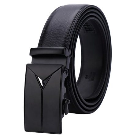 Herrebelte Skralle Automatisk Belte kompatibelt med Menn 35mm Bredt Lærbelte