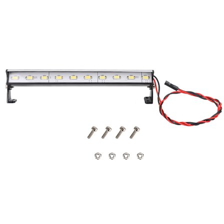 Fjärrstyrd Biltillbehör 135mm Universal Hög Ljusstyrka 10 LED 1/10 Modellbil Taklampa