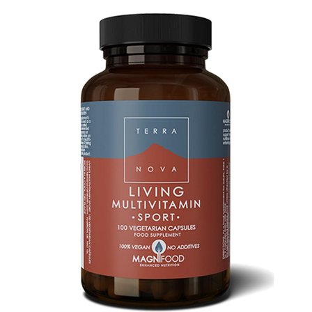 Terranova Living Multivitamin Sport 100 kaps, Helse & Madvarer, Vitaminer, Multivitaminer