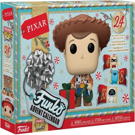 XJ-Julekalender: Pixar, 24 Pocket Pop! Vinylfigurer