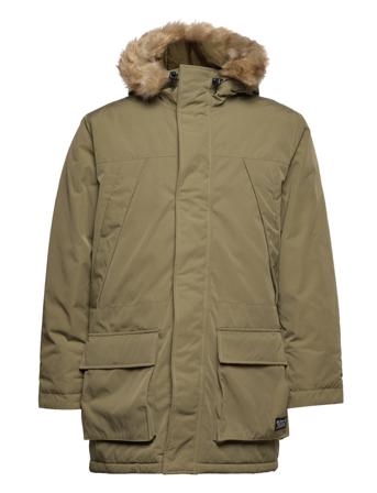 Prescott Thrmr Lng Parka Marti Parka Takki Khakinvihreät LEVI ́S Men