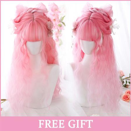 Syntetiska Peruker I Mitten Av Syntet Auburn Mjuk Syntetisk Peruk