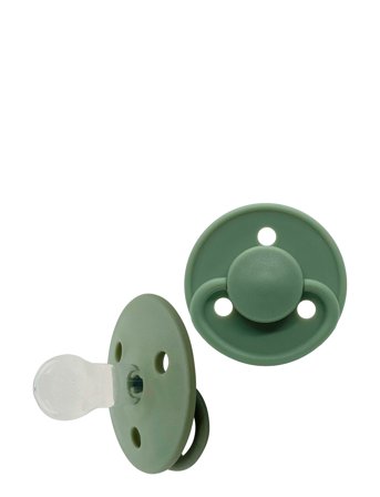 Mininor Round Pacifier Silicone - Green - 6 M