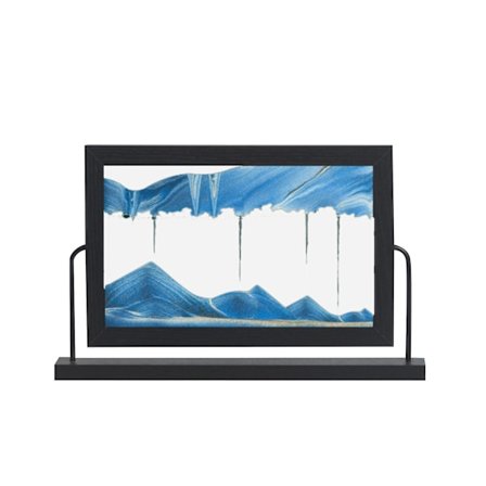 3D Bevægeligt Sandsyn Bevægelseskunst Flydende Sandbillede 3D Sandscape I Bevægelse Bevægeligt Sandramme