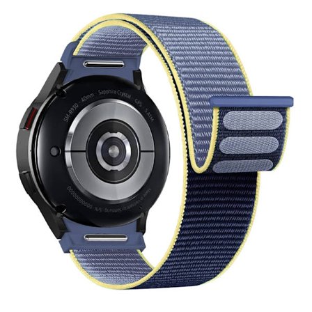 Armband för Samsung Galaxy Watch 7/6/4/classic/5 pro 44mm 40mm handled Utan Glipor Nylon sport loop correa armband Galaxy Watch 7 Armband