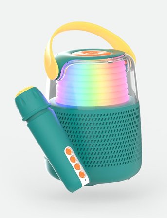 Karaoke Speaker Ks-80 - Blue Blue Mobility On Board