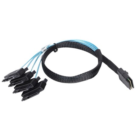 MINI SAS-kabel Kompakt bærbar SFF 8087 til 8482 SATA-adapter til ServeRAID MR10i