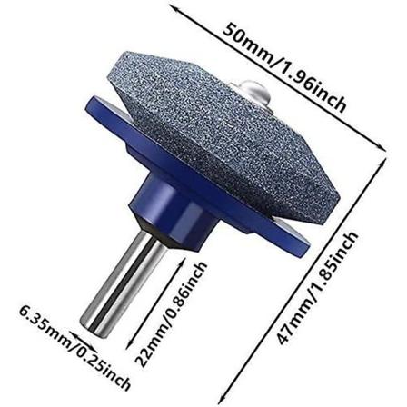 4-pakkia 50 mm ruohonleikkurin terän hiomakiveä käsikäyttöisille porille ja työkalujen hiomakoneille