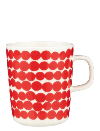 Siirtolapuutarha Mug 2,5 Dl Red Marimekko Home