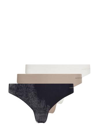 3P Brazilian Lingerie Panties Brazilian Panties Svart Tommy Hilfiger*Betinget Tilbud
