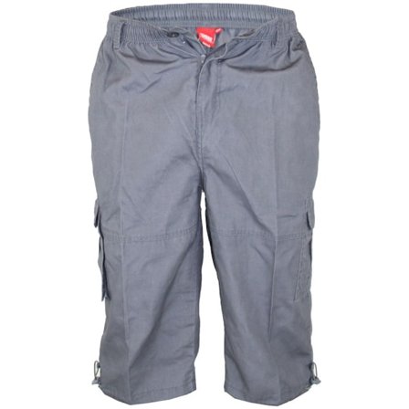 Duke Herr D555 Mason Kingsize Cargo Shorts 6XL Grå