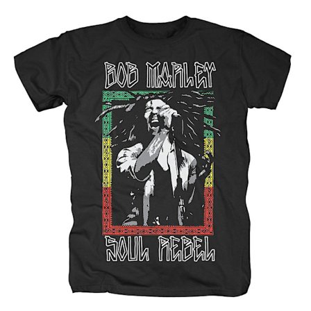 Bob Marley Soul Rebel T-shirt