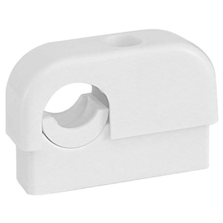 Faluplast Original 16300 Rørklemme enkel, 15-22 mm, hvit, Installasjon