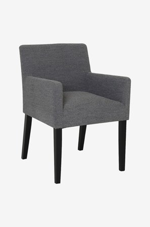 Nordic Furniture Group - Ruokapöytätuoli Joel 1 pakkaus - Harmaa - Käsinojalliset tuolit - - Homeroom
