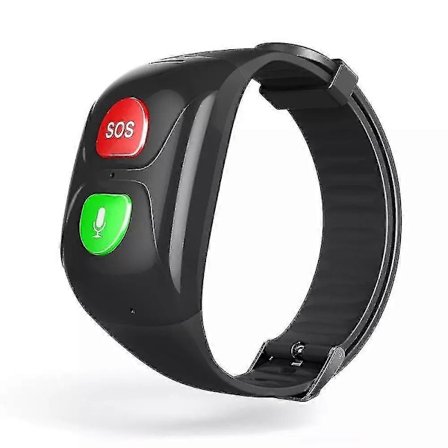 Ældre SOS Smart Armbånd Smart Watch Bluetooth GPS Information Push Puls Søvnovervågning Anti-tabt Armbåndsur