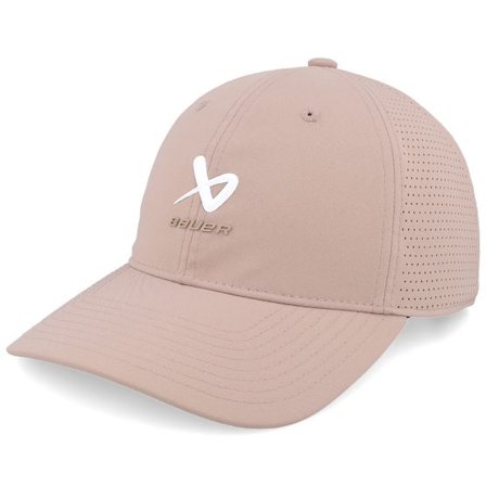 Bauer - Beige unconstructed Keps - Performance Hat-sr Desert Tan Dad Cap @ Hatstore