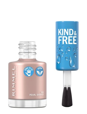 Rimmel Kind & Free Clean Nail 160 Pearl Shimmer - Cream - 8 ML