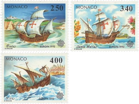 Monaco 1992 - YT 1825-1827 - Postfrisk