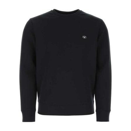 Emporio Armani, Sweatshirts Zwart, Heren, Maat:M