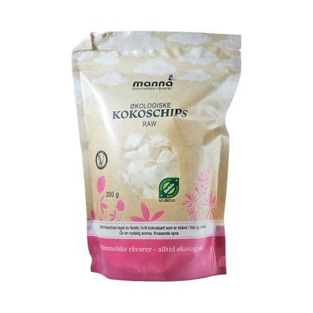 Manna Kokoschips 200 g