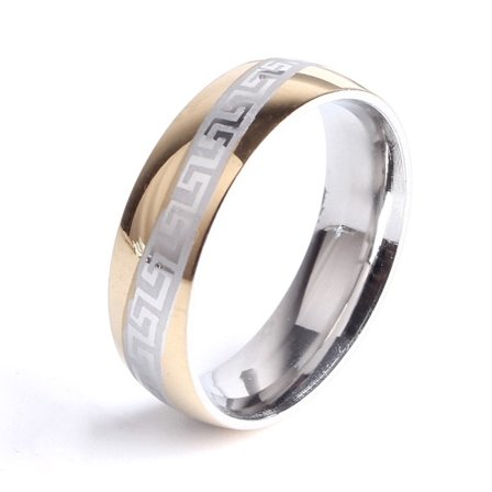 Rostfritt stål ring