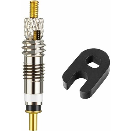 12 stk Presta Ventil Kjerner Presta Ventil Kjerner, Ventilkjerne Fjerning Verktøy, Universal for Landeveissykkel, Terrengsykler,