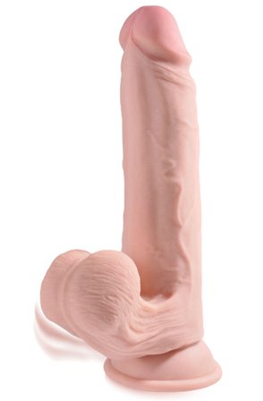 King Cock 3D Swinging Balls 26 cm Dildo