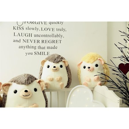 Plyschleksak Söt plysch igelkottsleksaker Mjuka fyllda igelkottsdockor - high quality