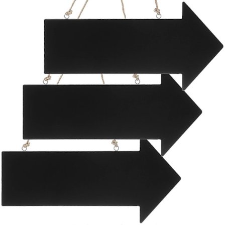 3 stk. pilformede hengende skilt i tre, pilskiltplakat for bar, pub, kafé, bryllupsseremoni, resepsjonsdekor