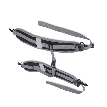 Adventure-Ready Backpack Straps, Premium Nylon Outdoor Gear with Quick Release Buckle (Adjustable Length)