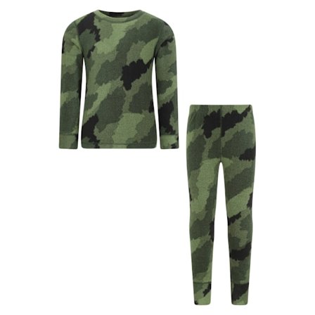 Mountain Warehouse Barn/Barn Camo Polar Fleece Underställ