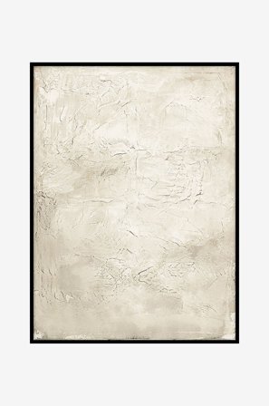 Malerifabrikken - Originalt maleri Simple Living 3 , med ramme - Beige - Billeder - 90X120 - Fra Homeroom