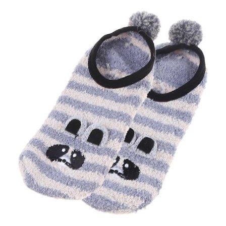 2 stk. Dyre Sutsko Sokker til Kvinder Damer Varme Vinter Anti-slip Griber Sokker