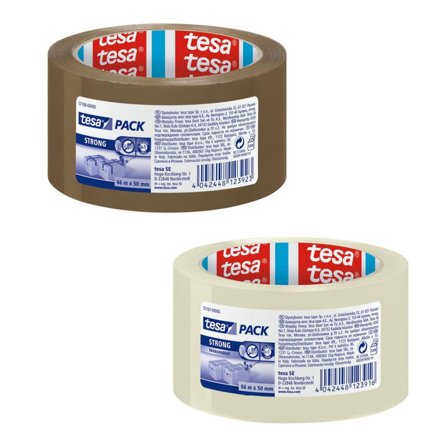 TESA Packtejp Strong 50mmx66m klar - Lyreco - Emballage och lagerutrustning - Packtejper - Packtejp PP