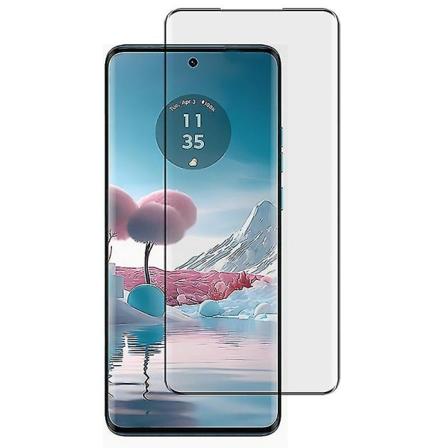 För Motorola Edge 40 Neo 5g Härdat Glasskydd Film Klar 3d Böjd Fulltäckande Skärmskydd-yujia