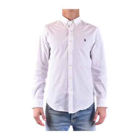 Polo Ralph Lauren, Shirt Biały, Mężczyzna, Rozmiar: M